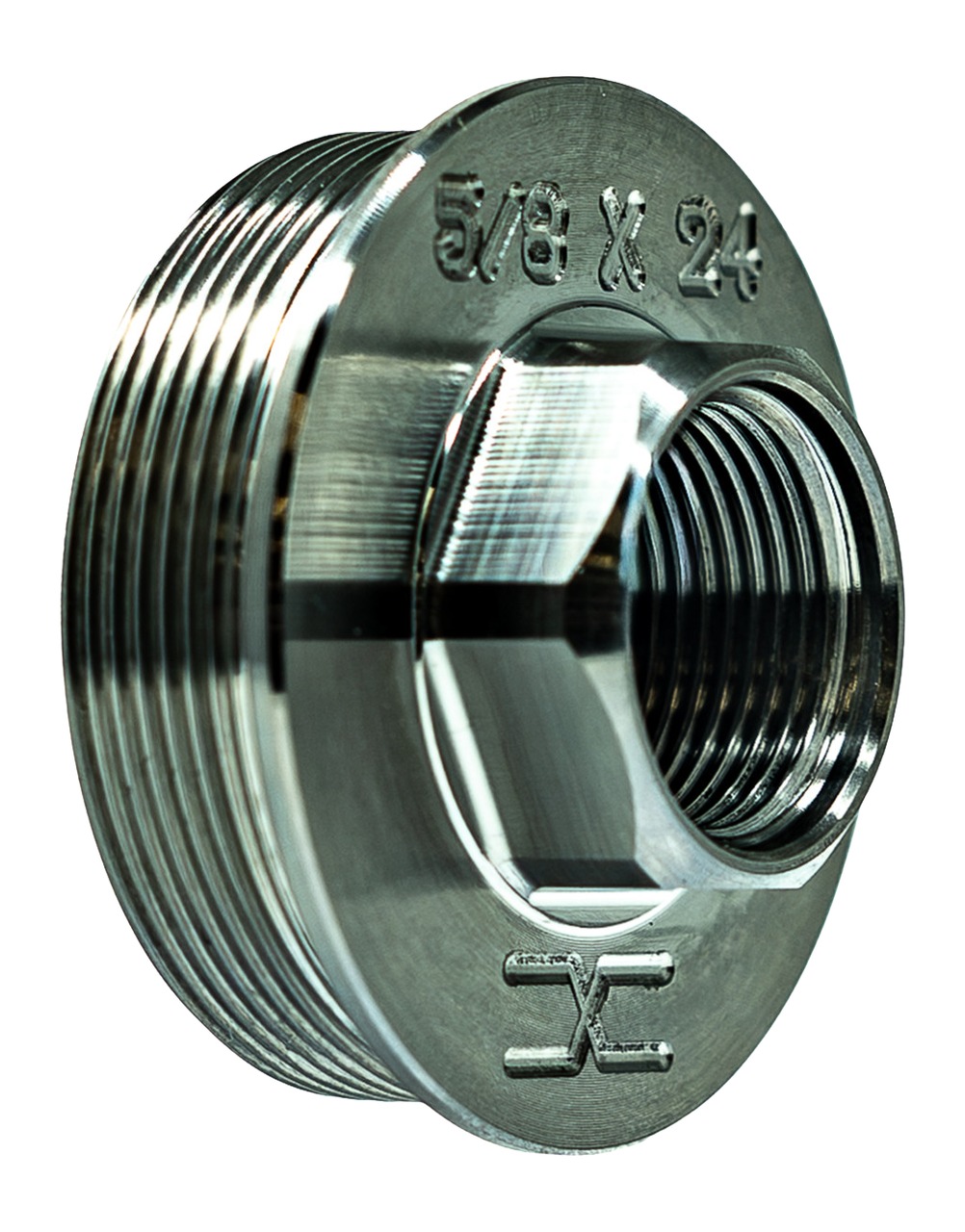 FAXON FFMDSILHUB6252402 5/8X24 TTNM DIRCT THREAD