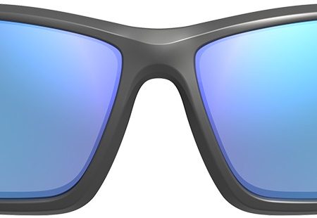 LEU 186746 CHEYENNE   MATTE BLACK     BLUE MIRROR