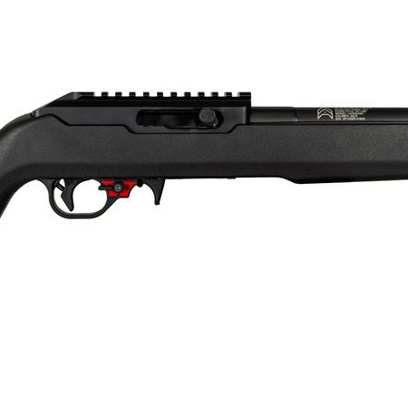 Franklin Armory 0290002BLK F22 V 22 LR 10+1 18" Black Integrated Suppressor Barrel, Black Hardcoat Anodize Aluminum Receiver w/Picatinny Rail, Black Magpul MOE X-22 Synthetic Stock, 22-EZ Binary Trigg