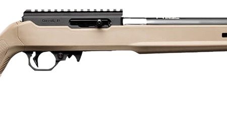Angstadt Arms AAVV22SMFR Vanquish Superlite 22 LR 10+1 18.50" Black Match Grade Ported Barrel, Black Hardcoat Anodize Aluminum Receiver w/Picatinny Rail, Flat Dark Earth Magpul X-22 Hunter Synthetic S