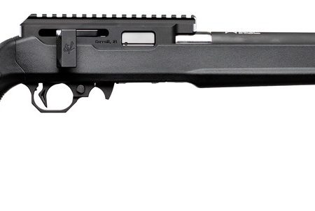 Angstadt Arms AAVV22BM0R Vanquish Summit 22 LR 10+1 18.50" Black Ported Barrel, Black Hardcoat Anodize Aluminum Receiver w/Picatinny Rail, Black Magpul X-22 Hunter Synthetic Stock