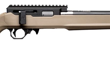 Angstadt Arms AAVV22BMFR Vanquish Summit 22 LR 10+1 18.50" Black Ported Barrel, Black Hardcoat Anodize Aluminum Receiver w/Picatinny Rail, Flat Dark Earth Magpul X-22 Hunter Synthetic Stock