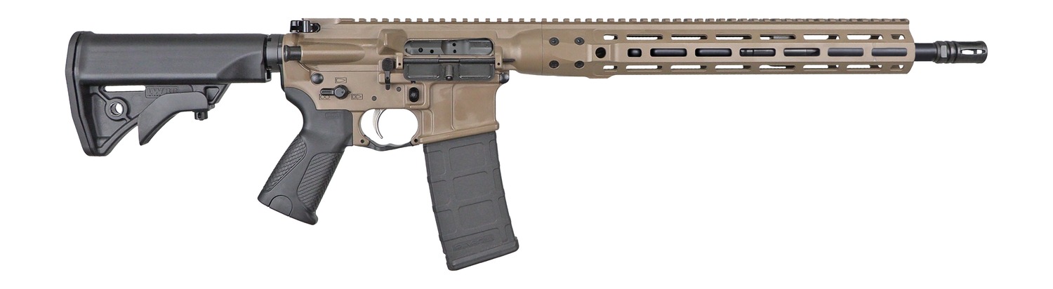 LWRCI ICDIR35B16LML D.I. 350L 16 BLK MLOK