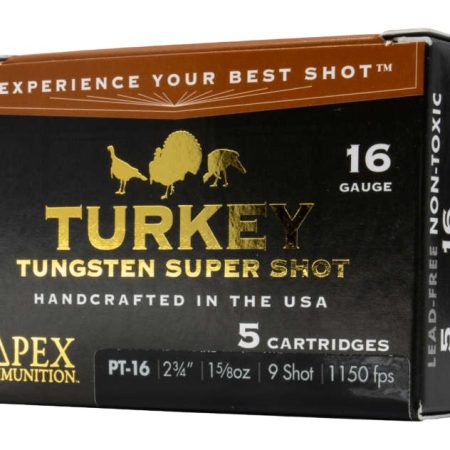 APEX AMMO PT16-9     16G      1-5/8 9