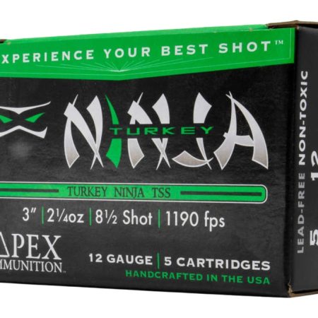 APEX AMMO NINJA3     12G 3    2-1/4 8.5