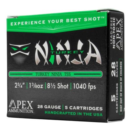 APEX AMMO NINJA28    28G 2.75 1-1/2 8.5