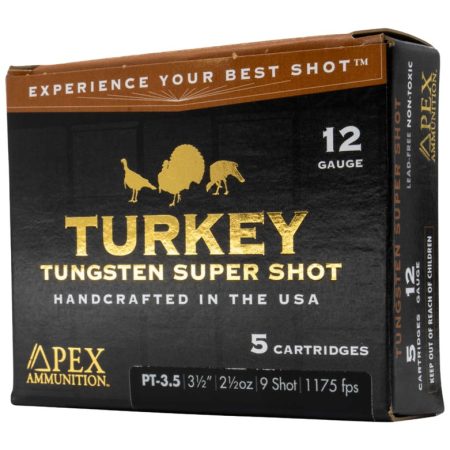 APEX AMMO STH-35     12G 3.5  2-1/2 7.5/9
