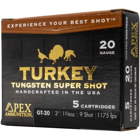 APEX AMMO STH-20     20G 3    1-5/8 7.5/9