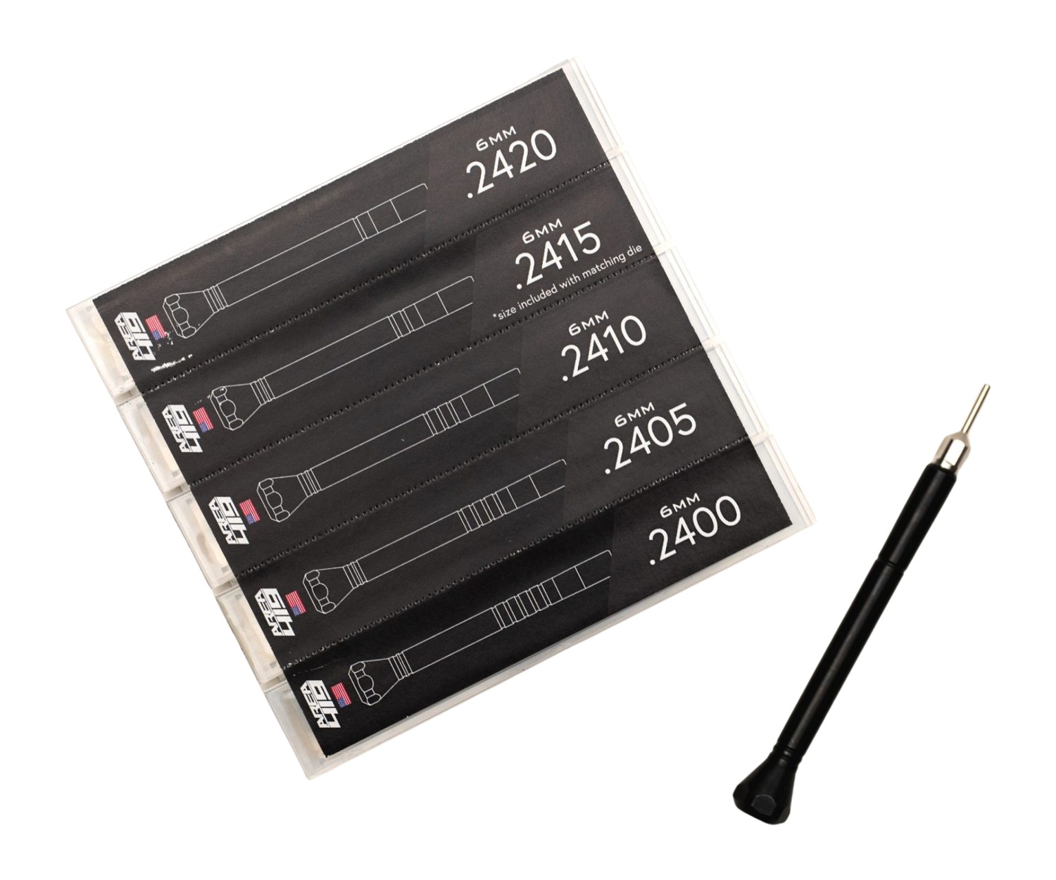 AREA 419 419-MANDRELS-6MM MANDREL SIZING KIT 6MM