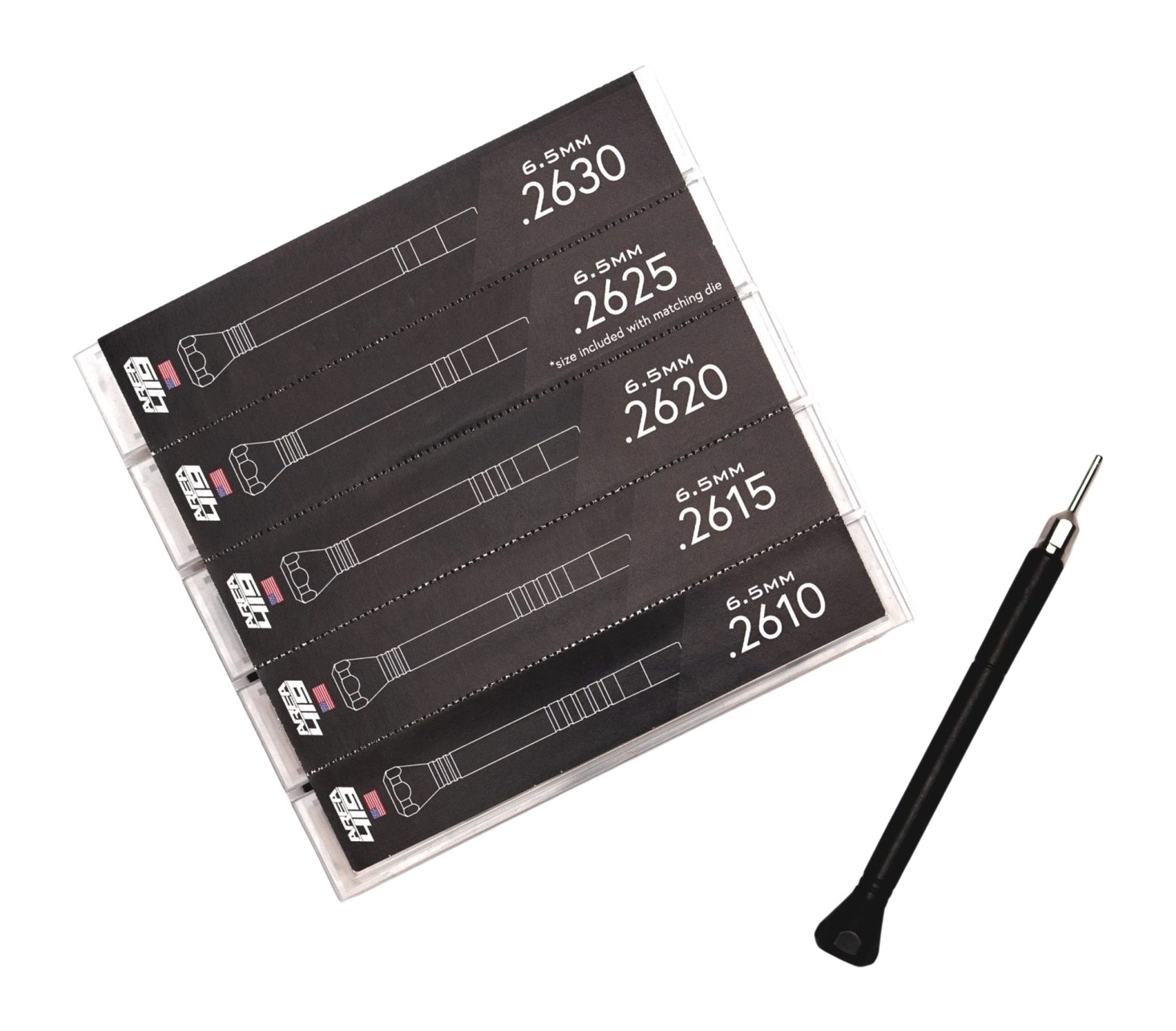 AREA 419 419-MANDRELS-65MM MANDREL SIZING KIT 6.5