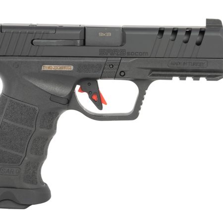 SAR USA SAR9SOCOMBL10  SAR9  9MM 10+10 SOCOM   BLK