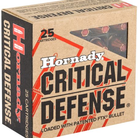 Hornady 90250 Critical Defense  9mmLuger 115gr Hornady Flex Tip eXpanding 25 Per Box/10 Case