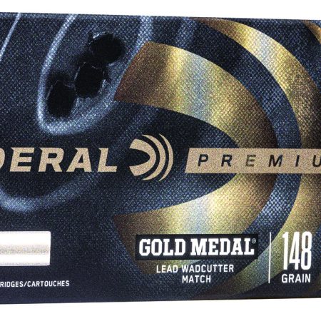 Federal GM38A Premium Gold Medal 38Special 148gr Lead Wadcutter 50 Per Box/20 Case