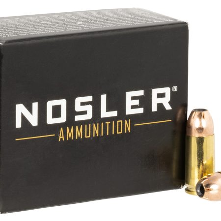 Nosler 51285 Assured Stopping Power Handgun 9mmLuger 115gr Jacketed Hollow Point 20 Per Box/20 Case