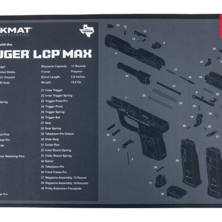 TEKMAT TEK-R17-RUGER-LCPMAX 17X11 RUGER LCP MAX