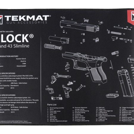 TEKMAT TEK-R20-GLOCK-42-43  20X15 ULTRA GLK 42/43