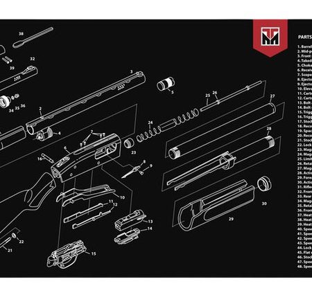 TEKMAT TEK-R36-MOSSBERG     36X12 MOSSBERG SHOTGUN