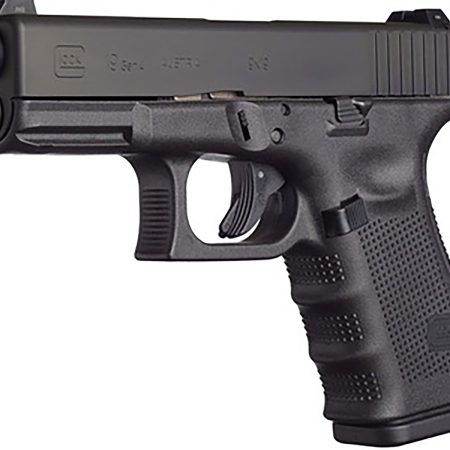 Glock UR195M5 G19M Gen 5 Rebuilt 9mm Luger 4.02" 15+1 Black nDLC Steel Slide Black Polymer Interchangeable Backstrap Grip with Extended Slide Release & Ameriglo Agent Nights Sights