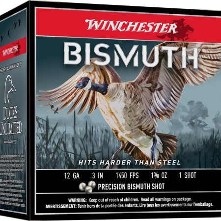 Winchester Ammo SWB1231 Bismuth  12Gauge 3" 1 3/8oz Tin Plated Bismuth 1Shot 25 Per Box