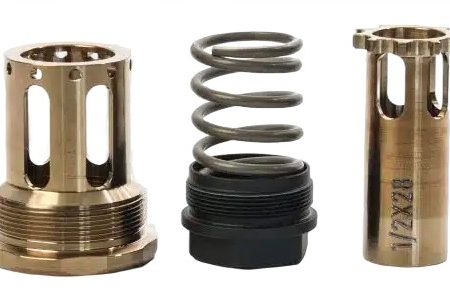 Jk Armament JK155HPM587X28 HUB Piston Mount 45Cal/10mm Fits .578"x28 Aluminum/Stainless Steel Raw