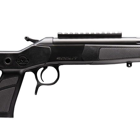 CVA CR4434XP Cascade XP-SB SBR 223 Rem 1rd 16.50" Matte Fluted Threaded Barrel Matte Stainless Steel Receiver Picatinny Rail Receiver Graphite Black Adj Buffer Tube Synthetic Stock Black Grip