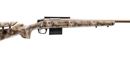 CVA CR4056 Cascade Varmint Hunter 6mm Creedmoor 10+1 20" Flat Dark Earth Cerakote Threaded Barrel & Receiver w/Picatinny Rail, Krytek Highlander Adj Comb & LOP Synthetic Stock