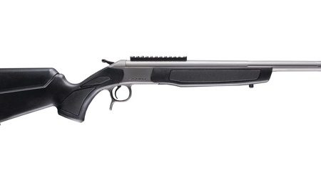 CVA CR4451S Scout Takedown 6mm ARC Stainless Threaded Barrel & Receiver w/DuraSight Rail, Black Synthetic Stock