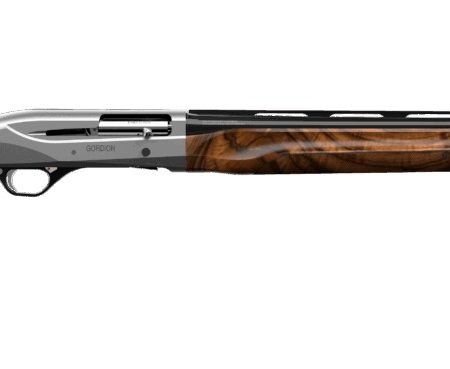 Retay USA GORGRYCON28 Gordion Upland 3" 4+1 28" Black Vent Rib Barrel, Gray Con Aluminum Alloy Receiver, Adj Shim Walnut Stock