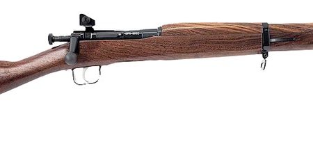 Crickett KSA1903 Mini 1903-A3 Springfield Replica Youth 22 LR 16.50" Black Threaded Barrel & Receiver, Walnut Fixed Stock