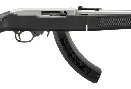 Ruger 32028 10/22 Takedown 22 LR 25+1 18.50" Matte Threaded Barrel, Matte Stainless Steel Drilled & Tapped Receiver, Black Fixed Synthetic Stock