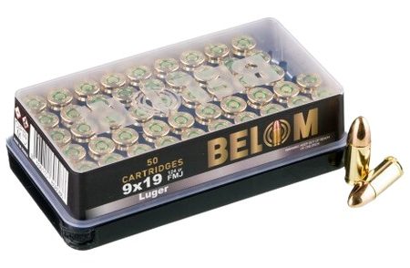 BELOM 8606110608086      9MM 124GR FMJ