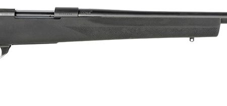 Howa HGR25CRHBB 1500 Hogue 25 Creedmoor 5+1 24" Matte Black Threaded Steel Barrel, Drilled & Tapped Receiver, Black Hogue OverMolded Synthetic Stock, Right Hand