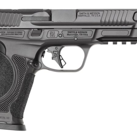 Smith & Wesson 14811 M&P9 M2.0 Metal Full Size Frame 9mm Luger 15+1 5" Black Armornite Stainless Steel Barrel & Optic Ready/Serrated Slide, Black Armornite Stainless Steel Frame w/Picatinny Rail, Inte