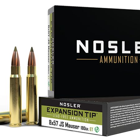Nosler 40643 E-Tip 8mmMauser 180gr E Tip Lead Free 20 Per Box